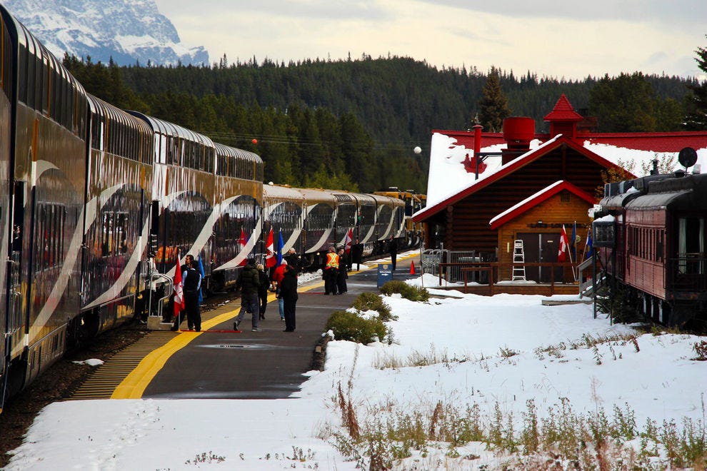 This luxury train ride through the Canadian Rockies is the ultimate in
