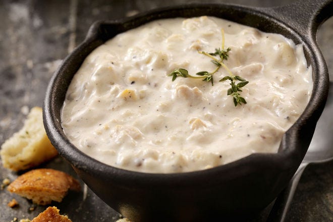 Real Deal New England Clam Chowder Recipe -Baking a Moment