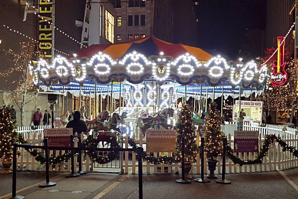 Denver Pavilions Holiday Carousel Denver Attractions Review 10Best