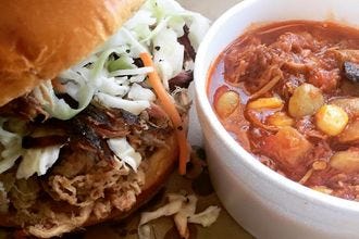 bbq carolina north pork smoke southern barbecue stamey winners greensboro courtesy 10best awards travel famous pickles thomas choice