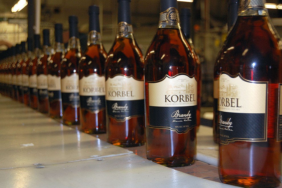 Vote Korbel Brandy Best Craft Brandy Distillery Nominee 2019