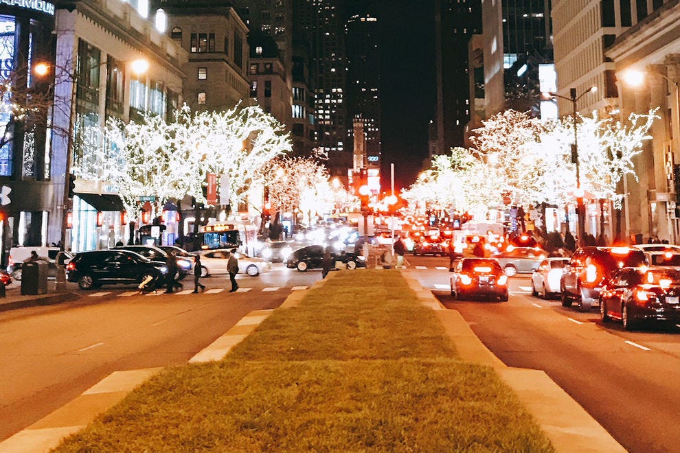 Shopping on Michigan Avenue