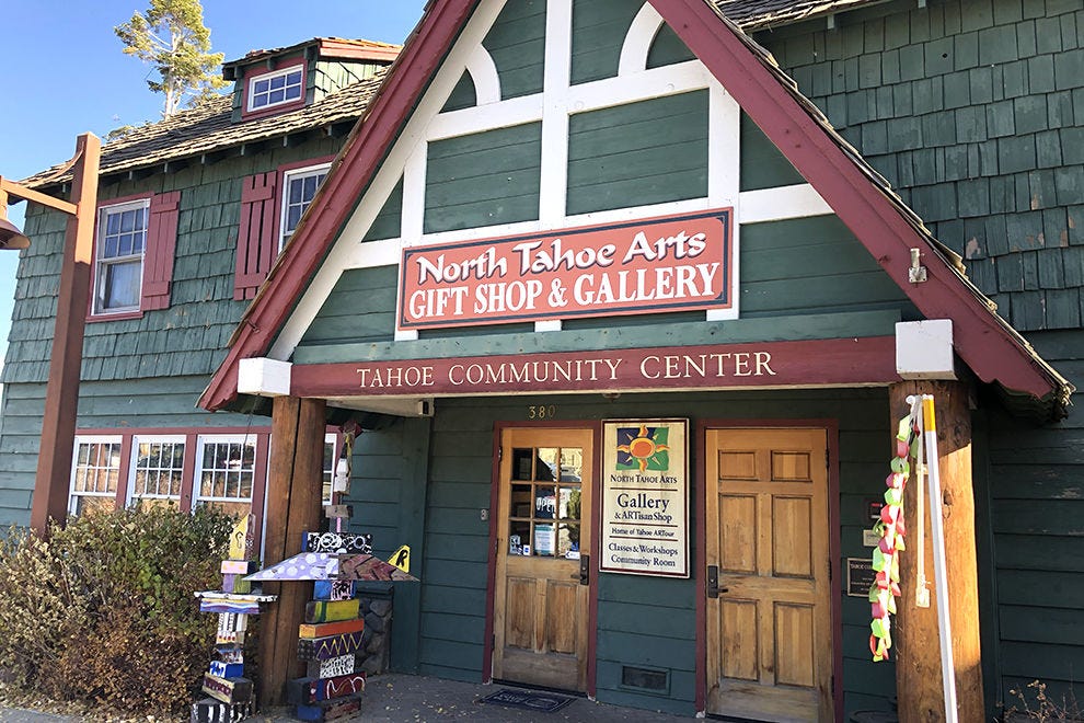 Christmas Shopping Shopping In Tahoe