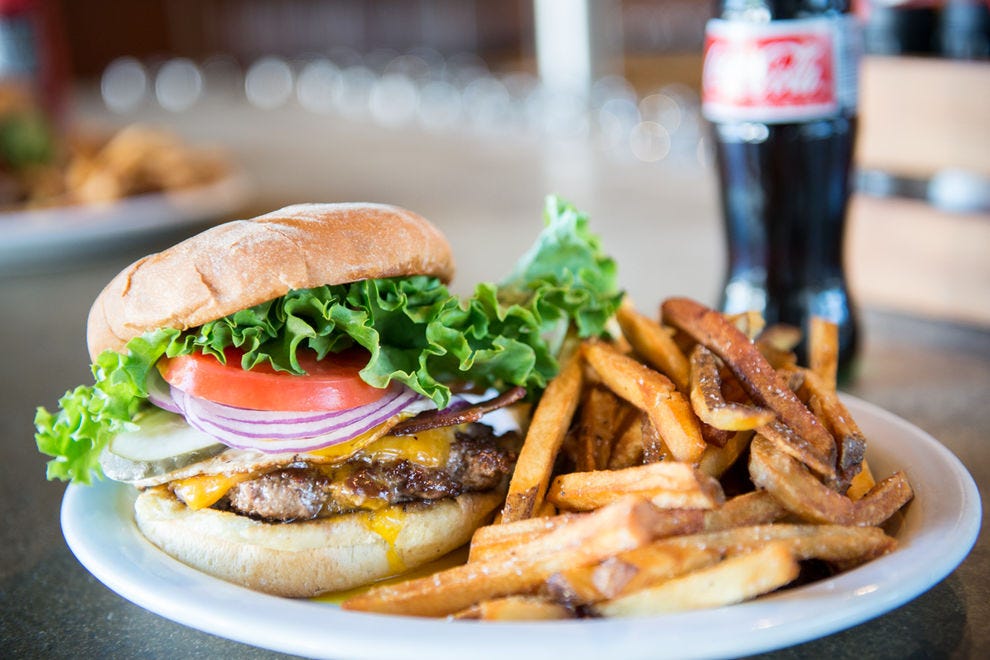 Burger chez Green Truck