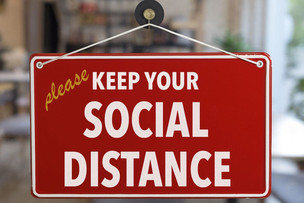 Keep your social distance