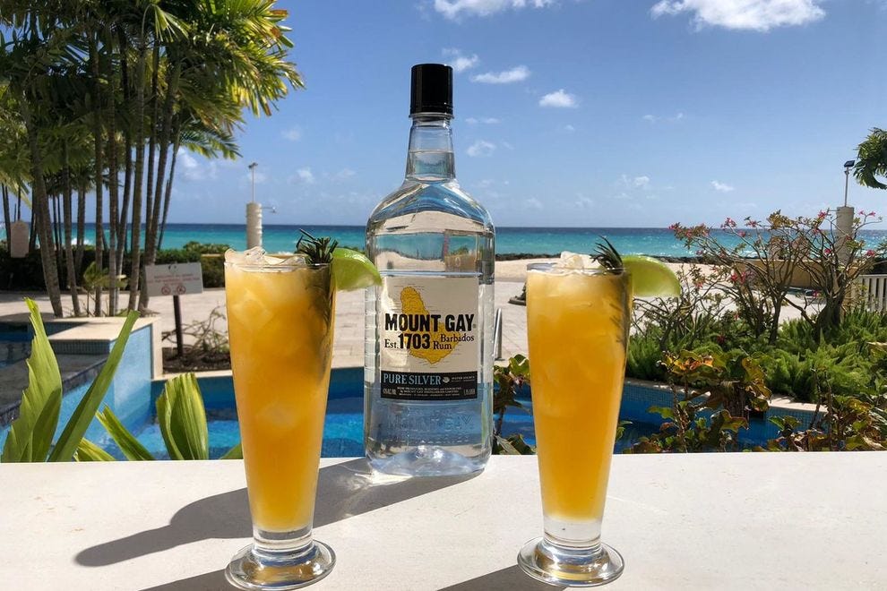 In Barbados, Light at the End of the Tunnel is a timely cocktail created at the Ocean Two Resort