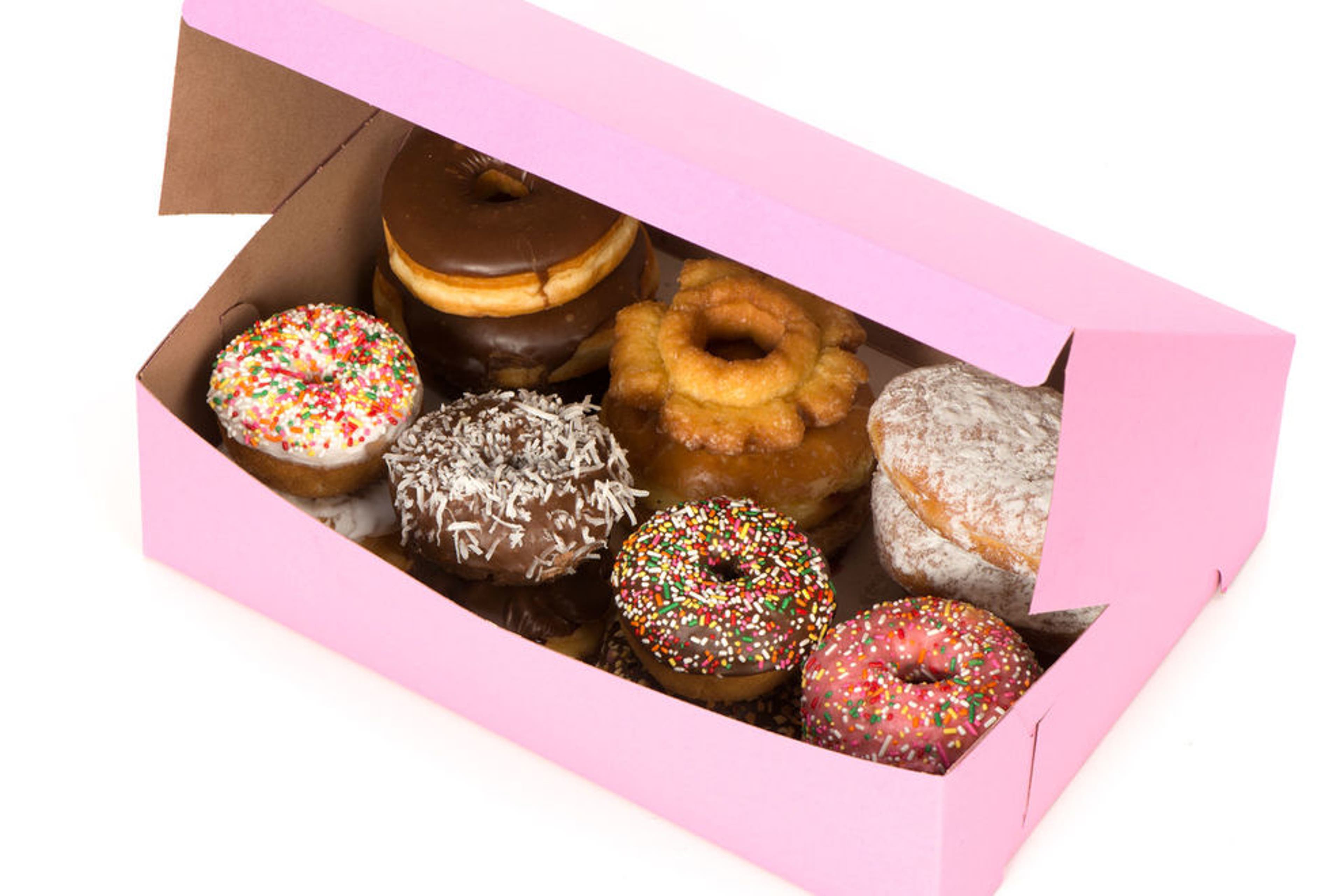 Pink donut boxes have an unexpected origin story
