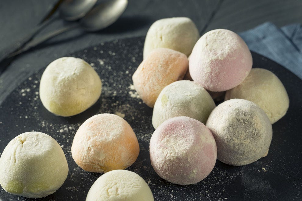 Japanese mochi ice cream