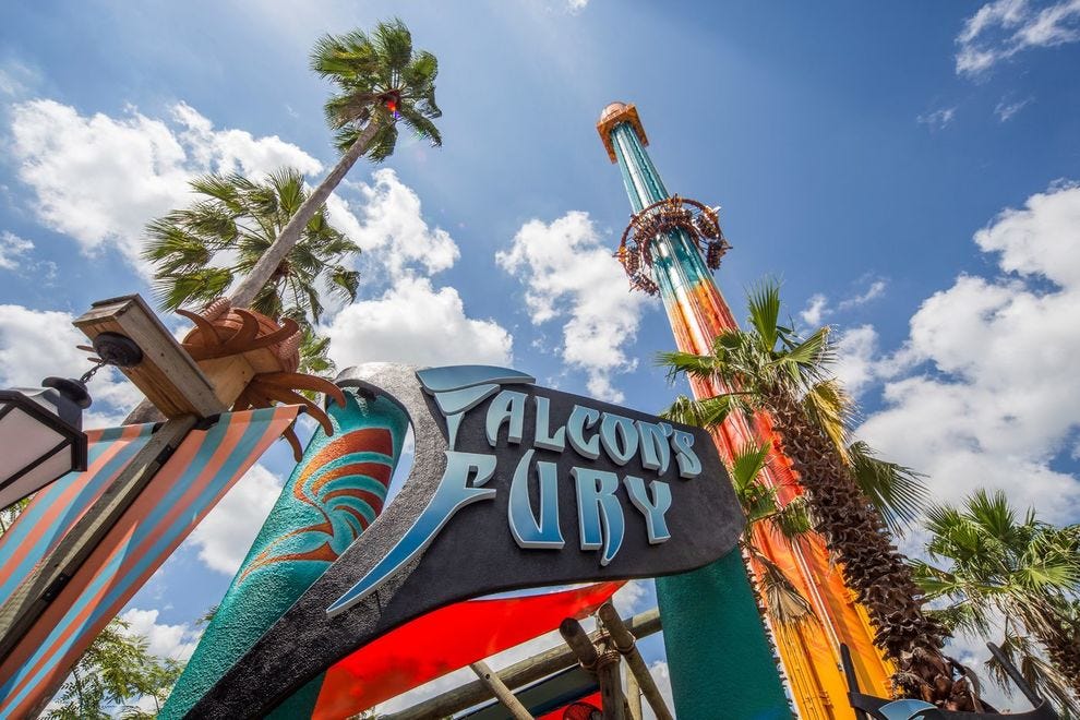 Busch Gardens winner is the nation's tallest freestanding drop tower