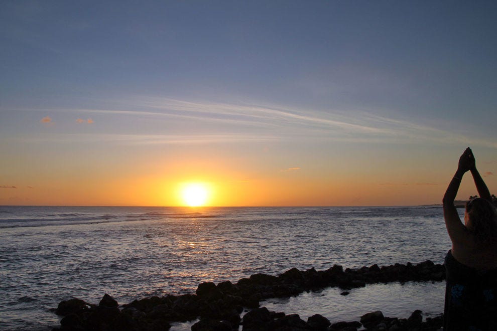 Sunset at Poipu Beach