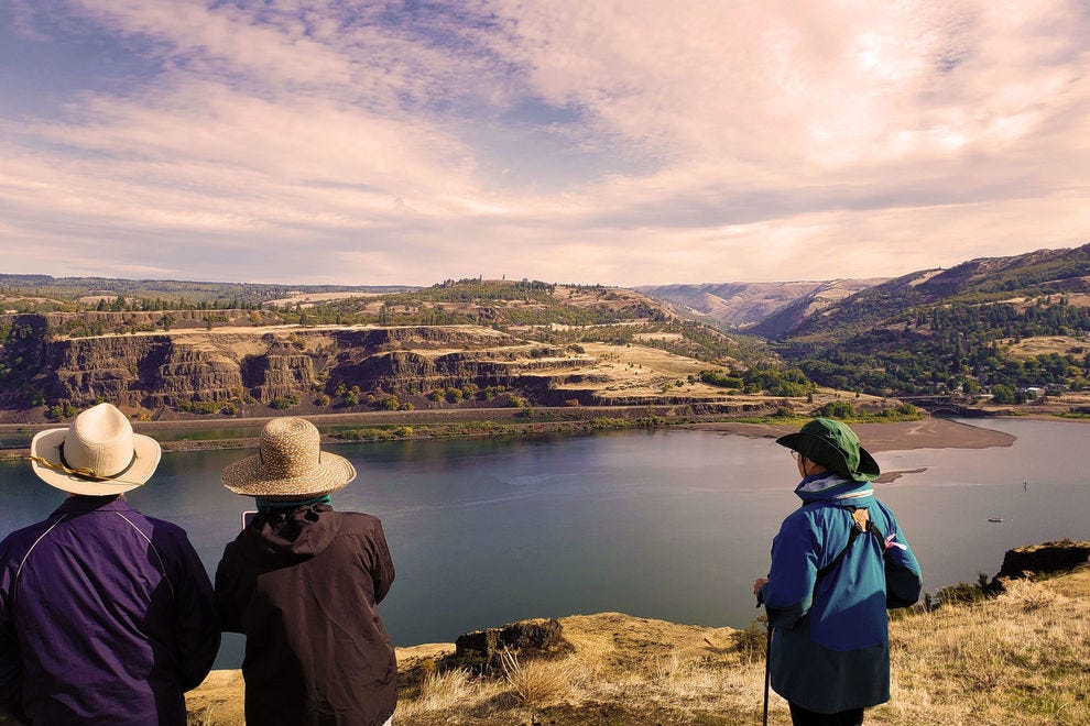 View of Rowena Plateau