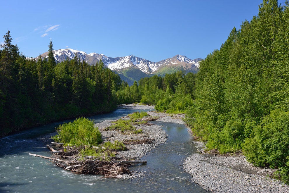 Chugach State Park during summer