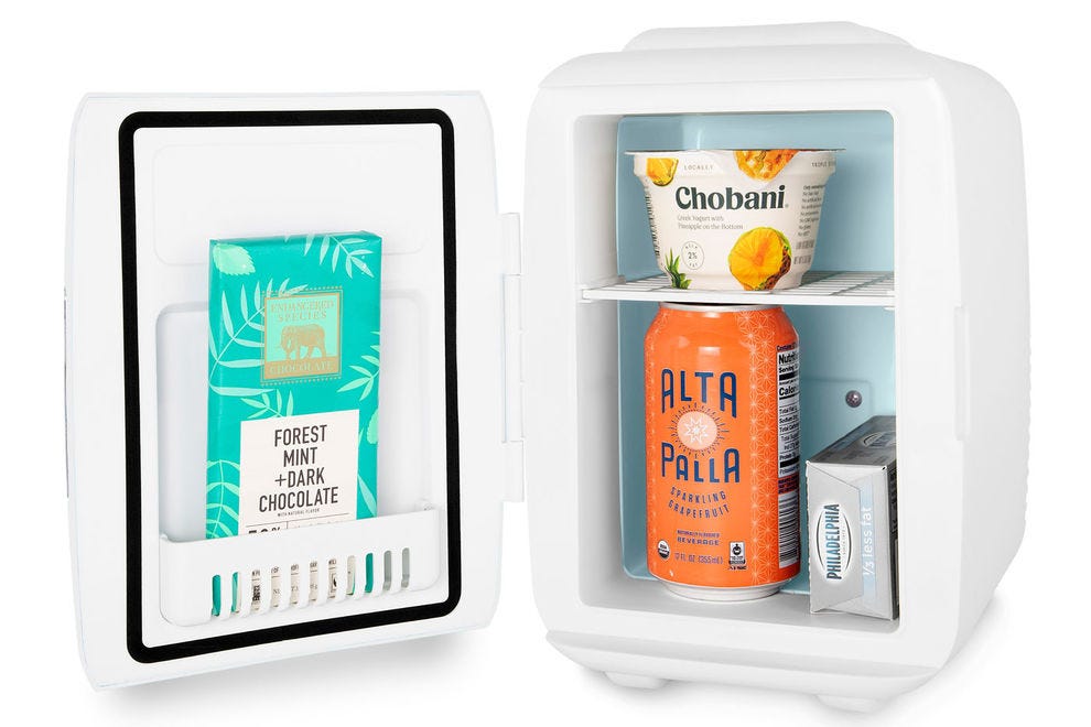Vote Cooluli Classic 4 Liter Small Mini Fridge Best Gift for Road