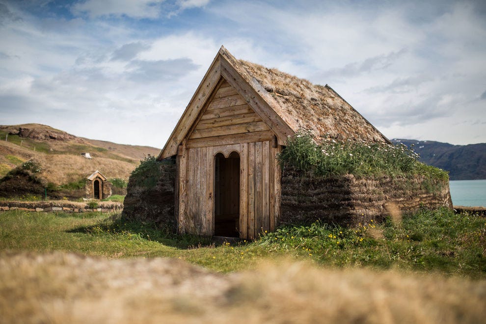 Tjodhilde's church - a reconstruction of church from the norse presence in Greenland 1,000 years ago