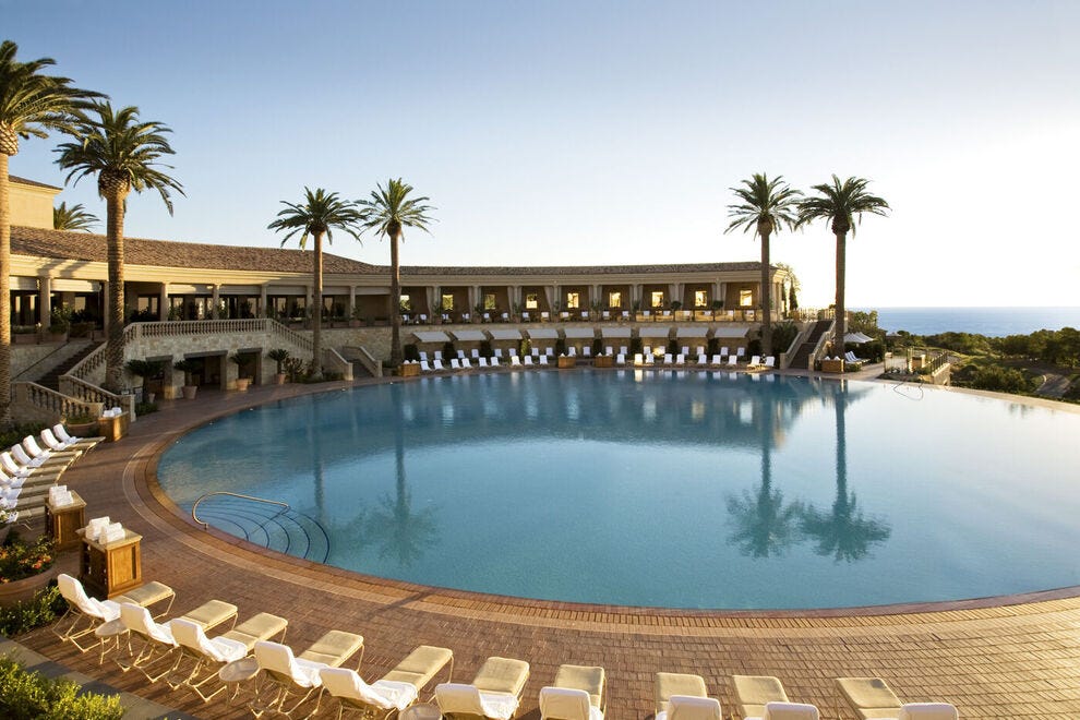 The Coliseum Pool at The Resort at Pelican Hill in Newport Beach