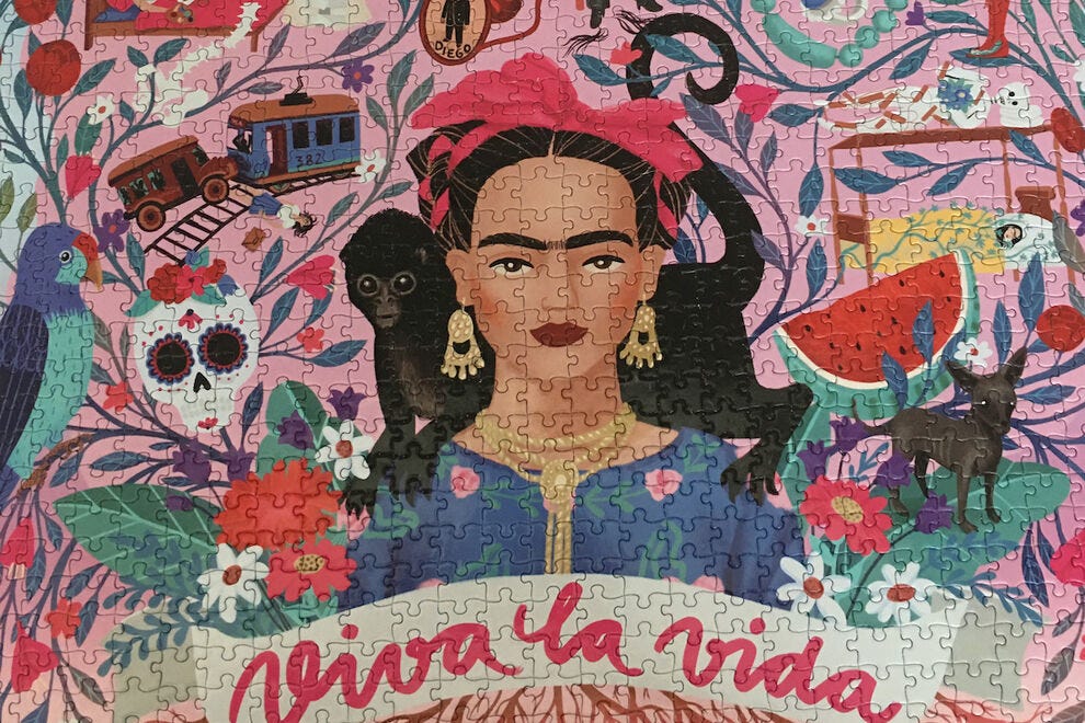 "Viva la Vida" from eeBoo Piece &amp; Love started my pandemic puzzle obsession