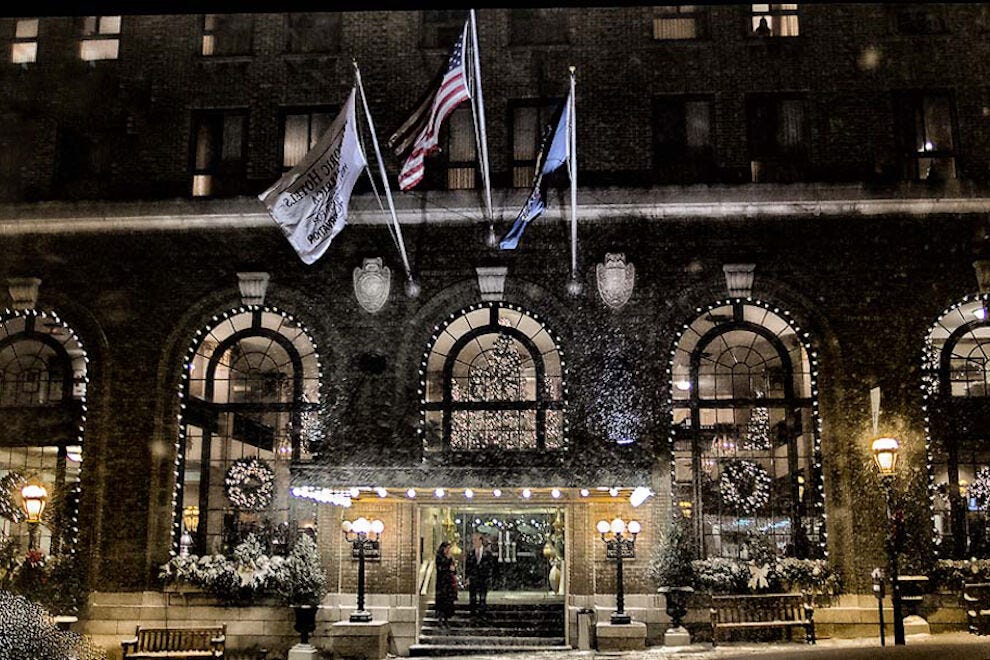 Historic Bethlehem Hotel takes the holiday season very seriously with its extensive displays