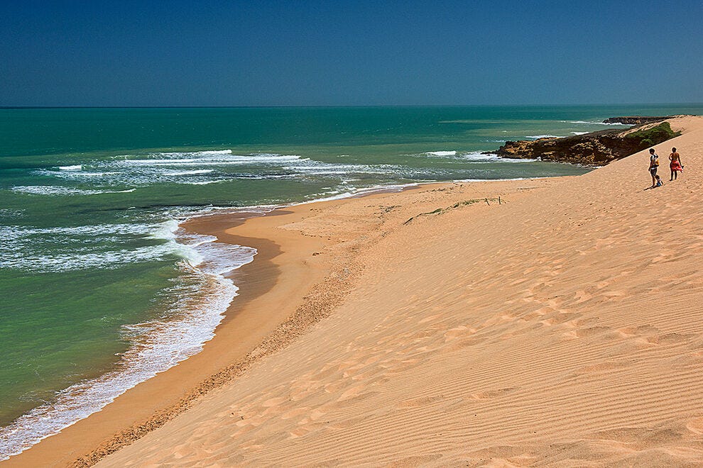 El desierto y el Caribe se encuentran en la Península de la Guajira