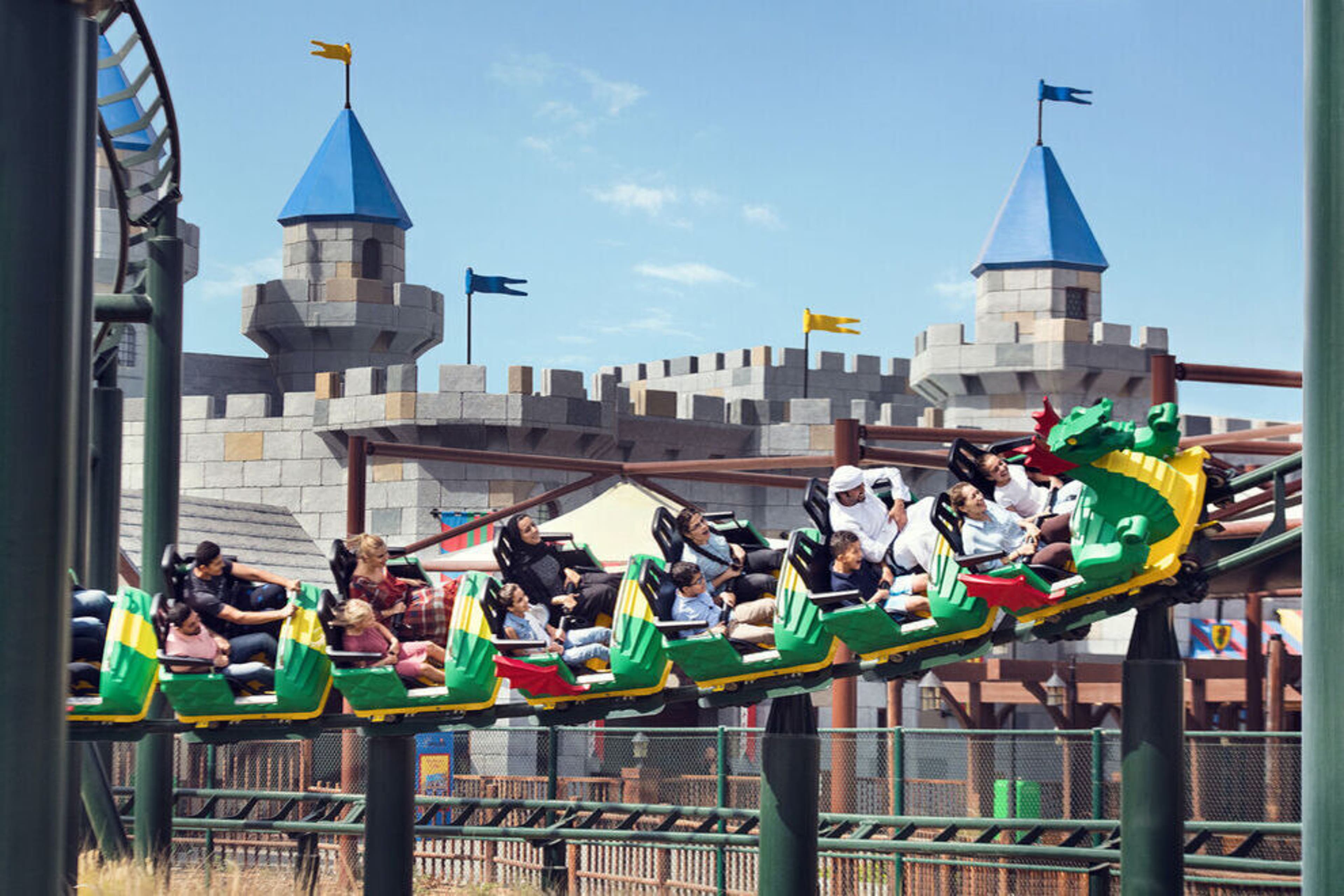 The Dragon coaster in Dubai