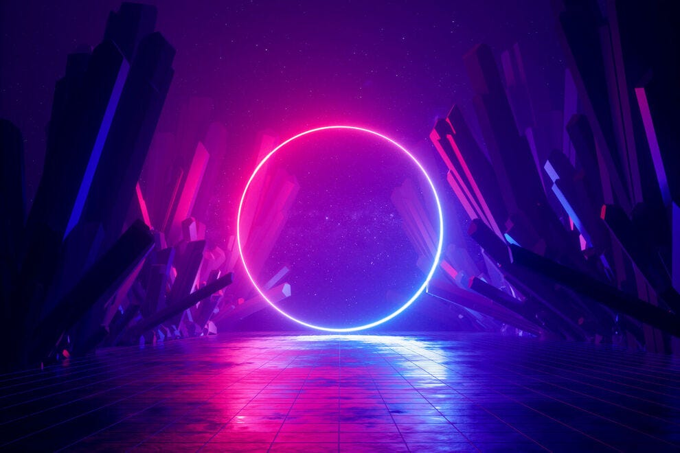 Become immersed in the art itself