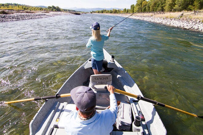 Reel Deal Anglers Winter Fly Fishing Trips in Jackson Hole Wyoming