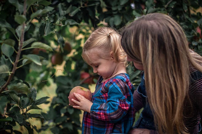 Eating Golden Apple – You Grow Girl