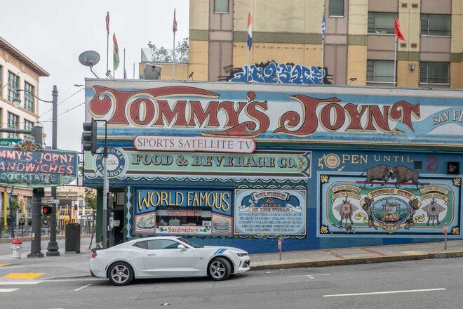 Bassist Jason Newsted was asked to join Metallica at Tommy's Joynt in San Francisco