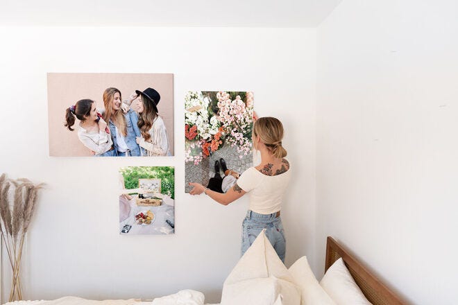 Mixbook photos create a more personalized look