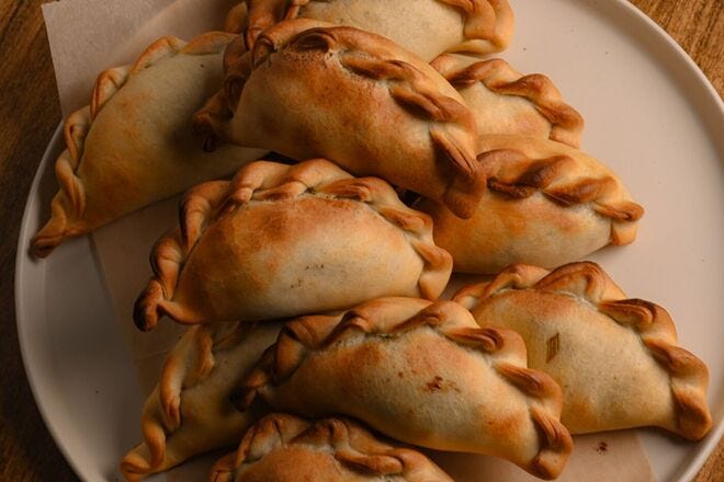 Vegan cooking doesn't disappoint, like these spinach empanadas from Jezabel's in Philly