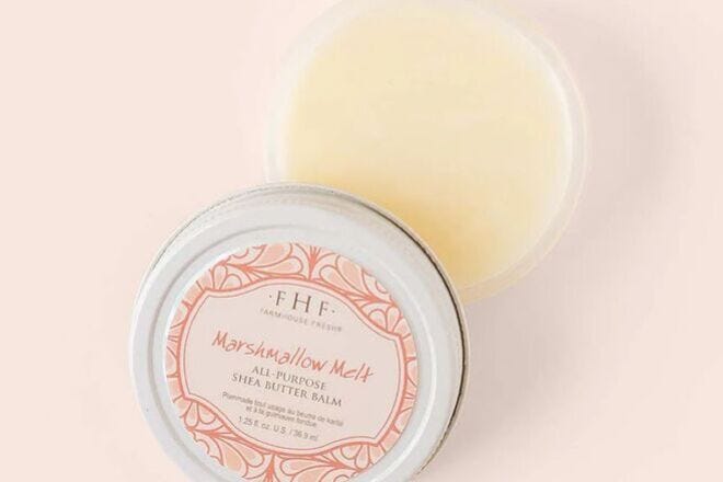 Shea butter products come in handy for chapped lips and hands