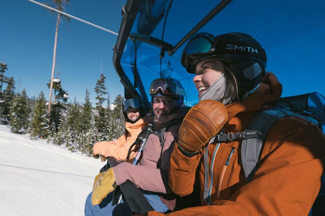 Big Sky is one of my favorite ski resorts for singles