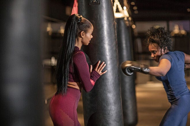 Boxing is a winter workout that relieves stress and increases strength