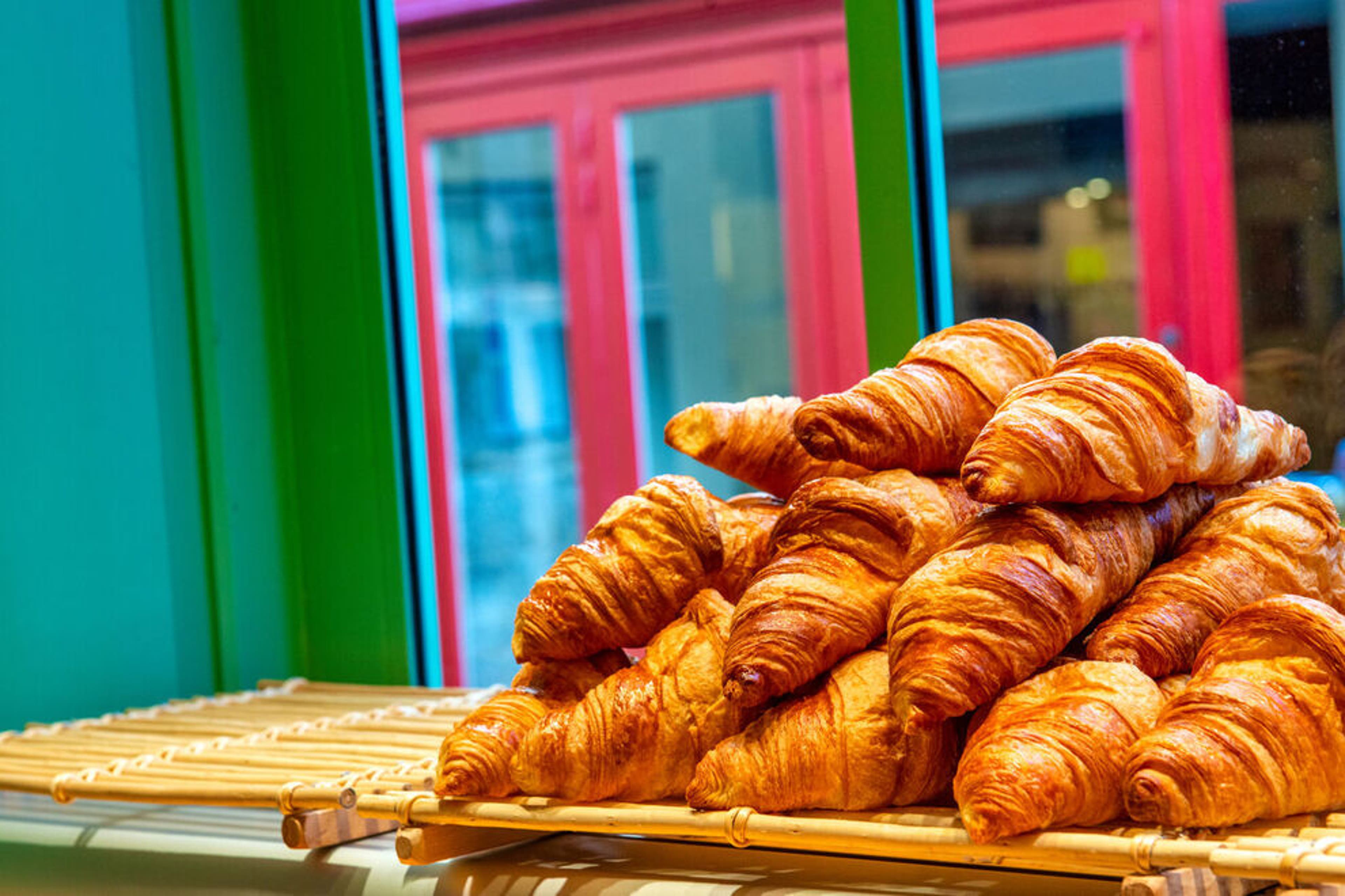 Croissants are the ultimate grab-and-go breakfast in Paris