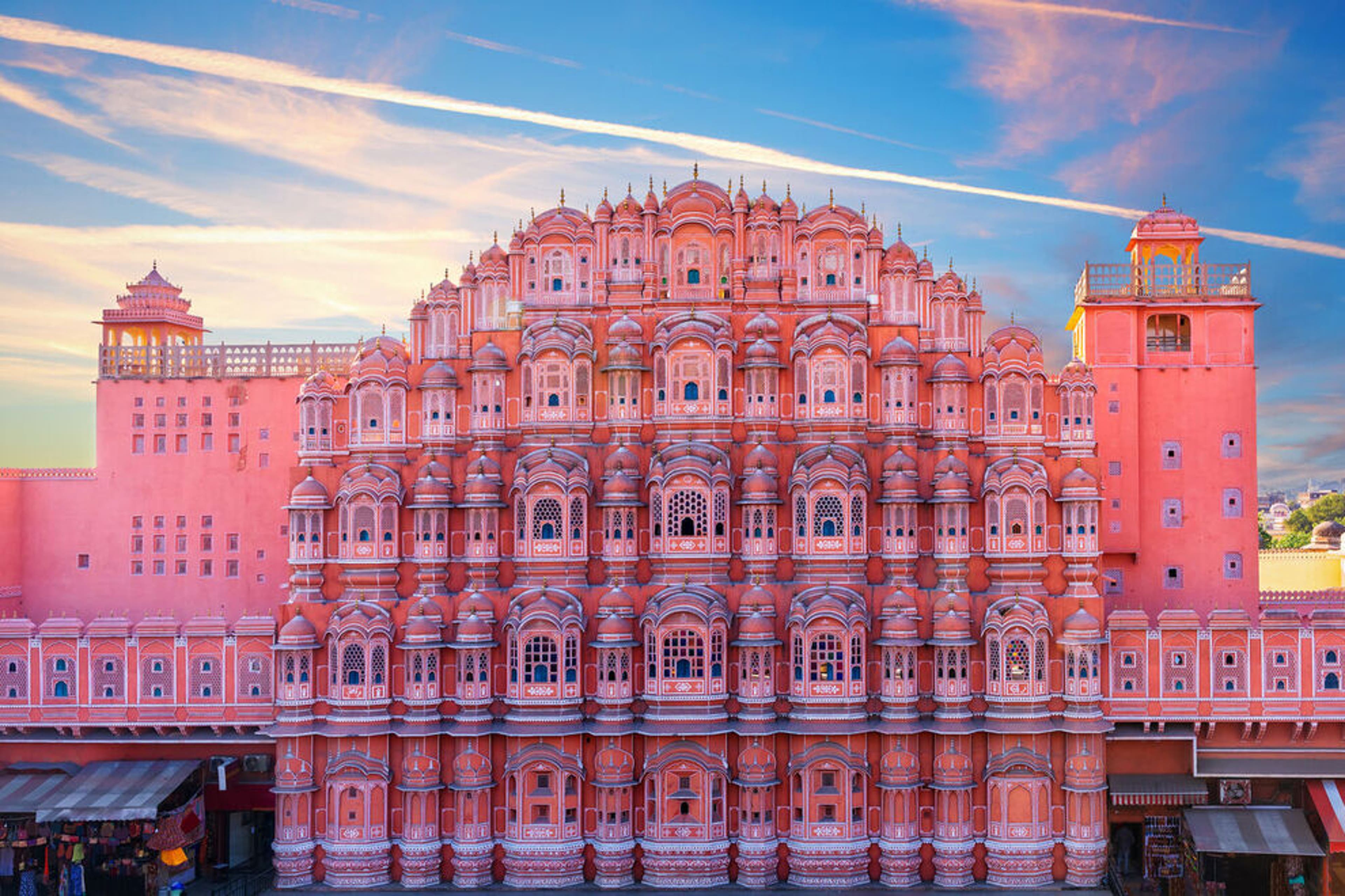 Pretty in pink in Jaipur