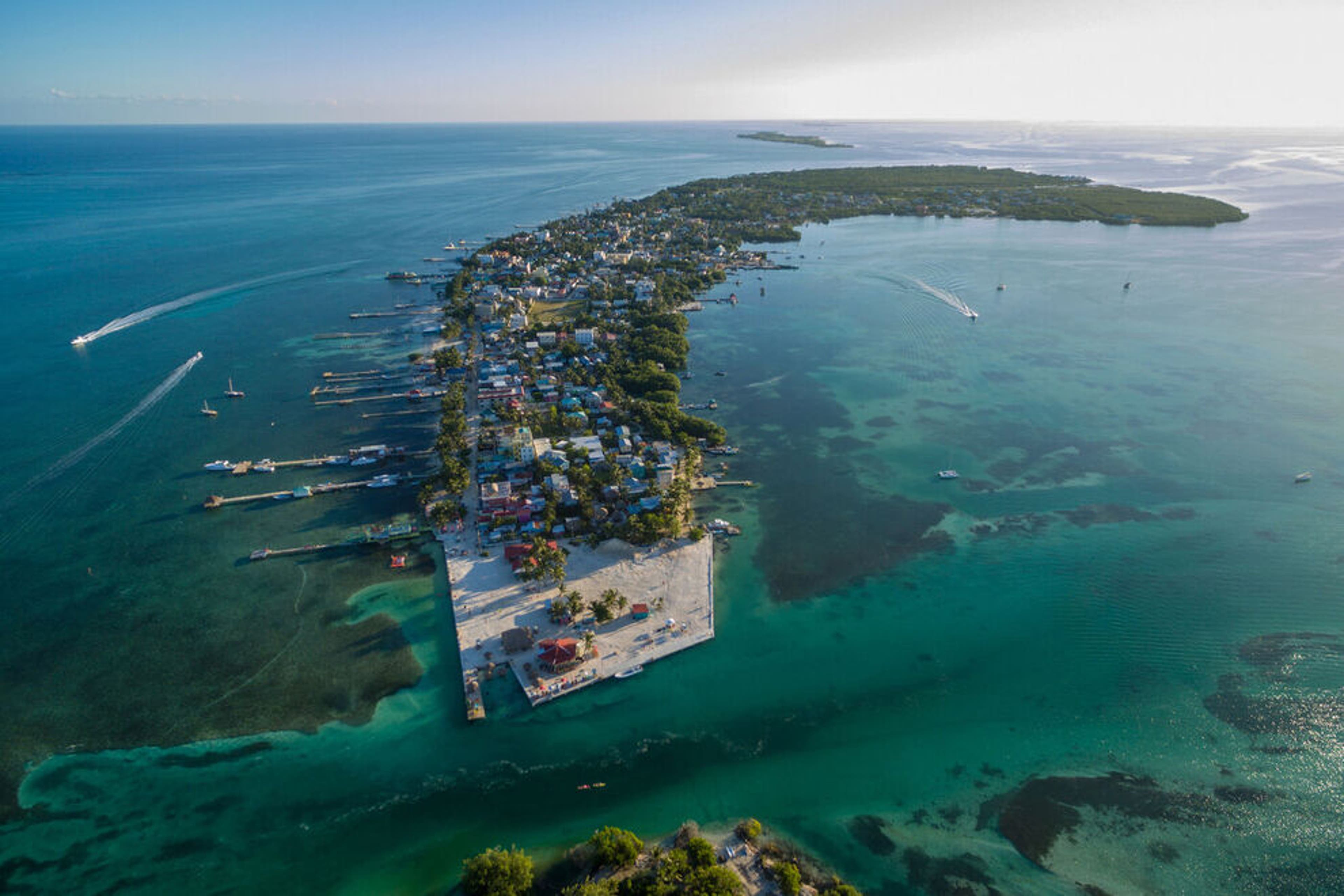 Many know about Ambergris Caye, but Belize's Caye Caulker is a great diving destination for beginners