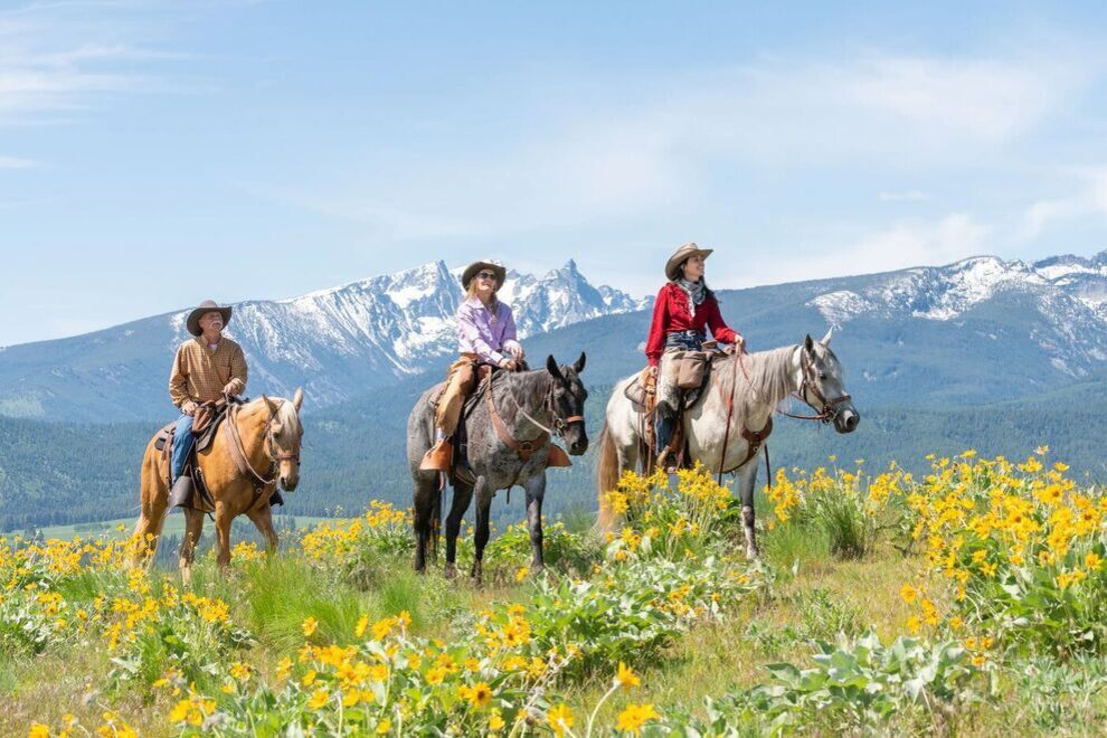 Triple Creek Ranch is like staying in an episode of "Yellowstone"