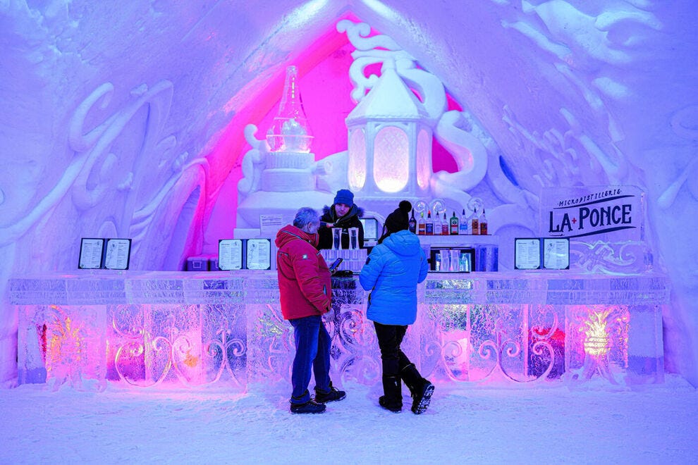 10 incredibly cool ice restaurants and bars to visit this winter