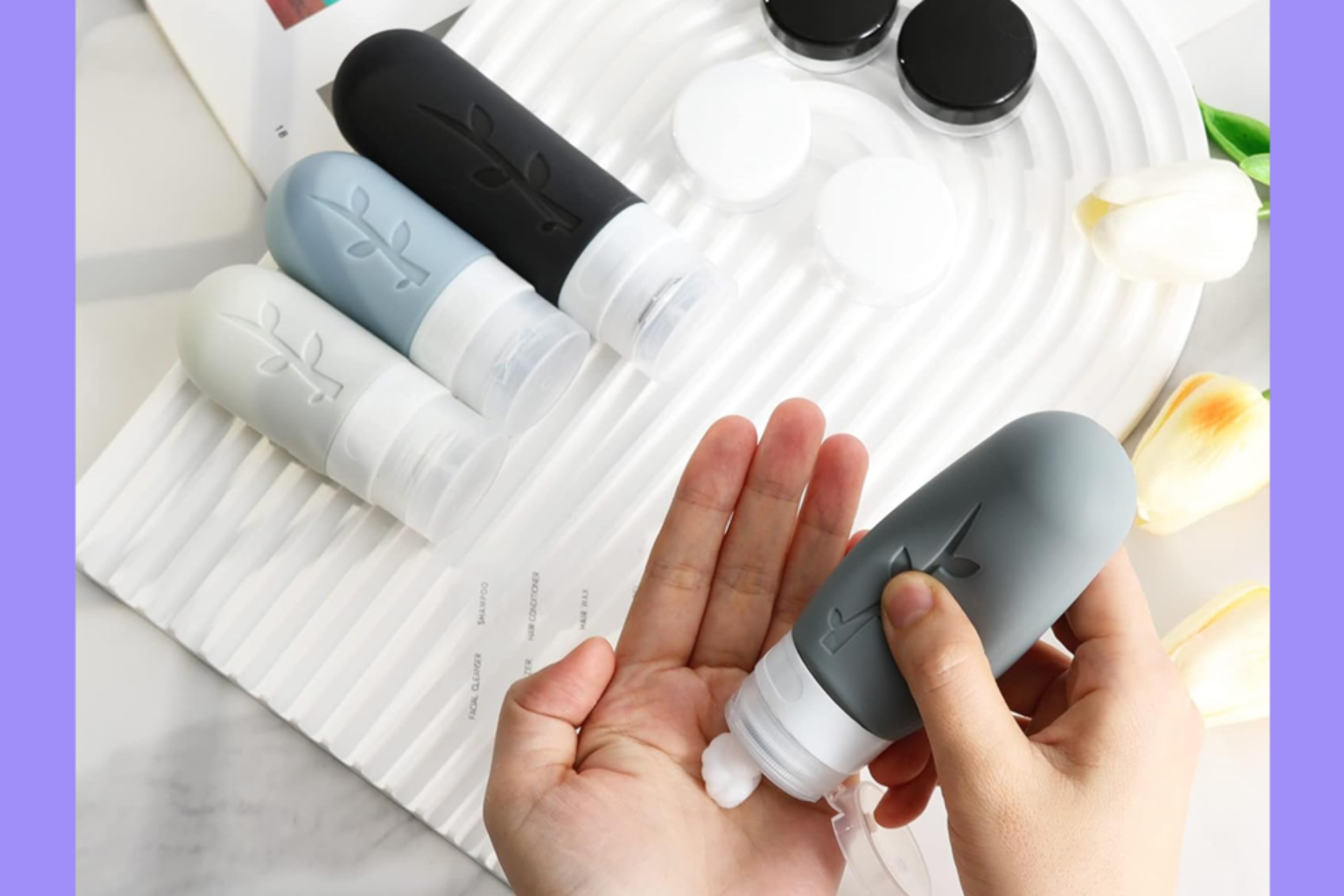 18-Pack Travel Bottles for Toiletries