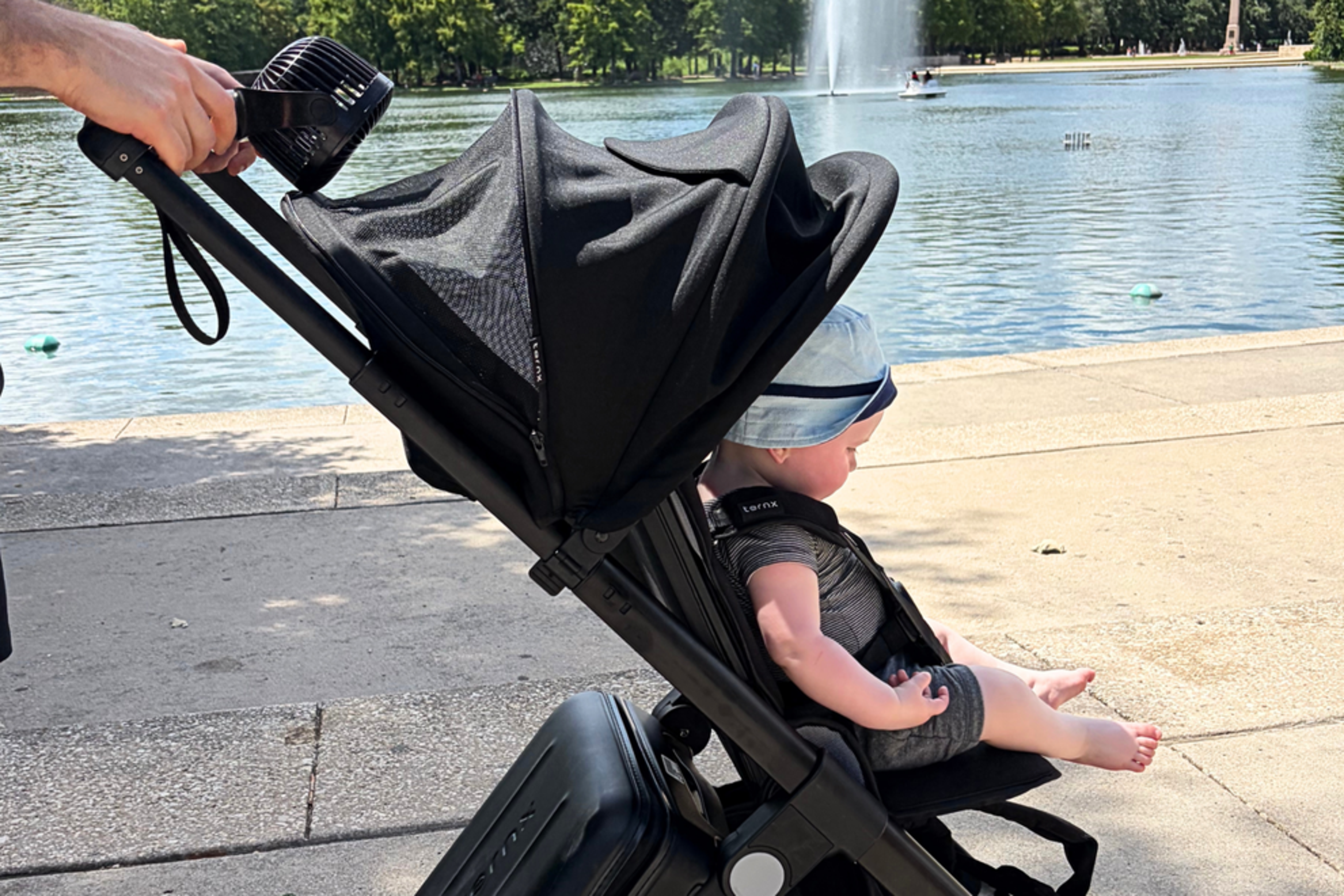 TernX carry-on luggage stroller review: Compact and surprisingly useful