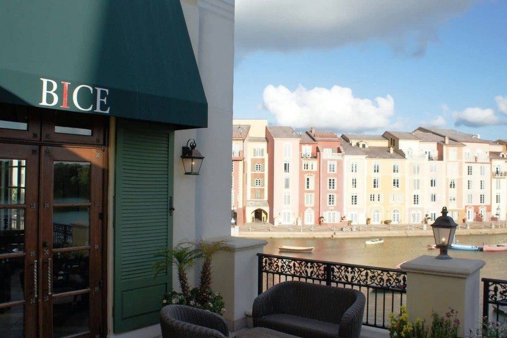 Bice Ristorante at Loews Portofino Bay Hotel Orlando Restaurants